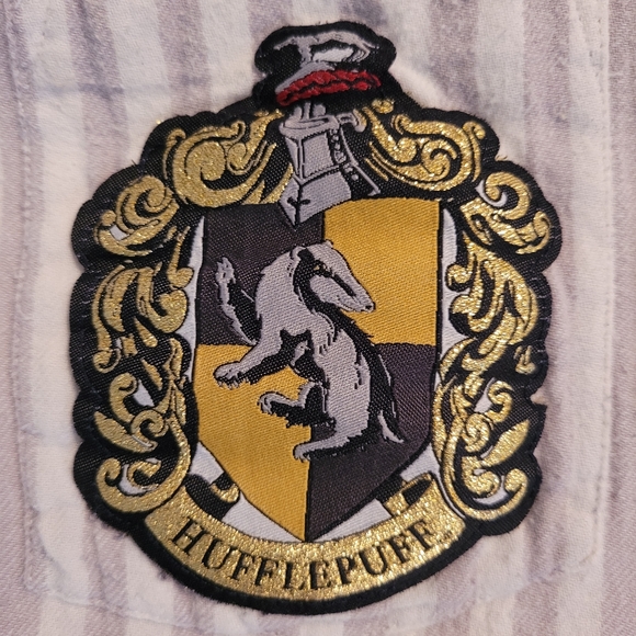 Primark Harry Potter 100% Cotton Hufflepuff PJs - Picture 5 of 8